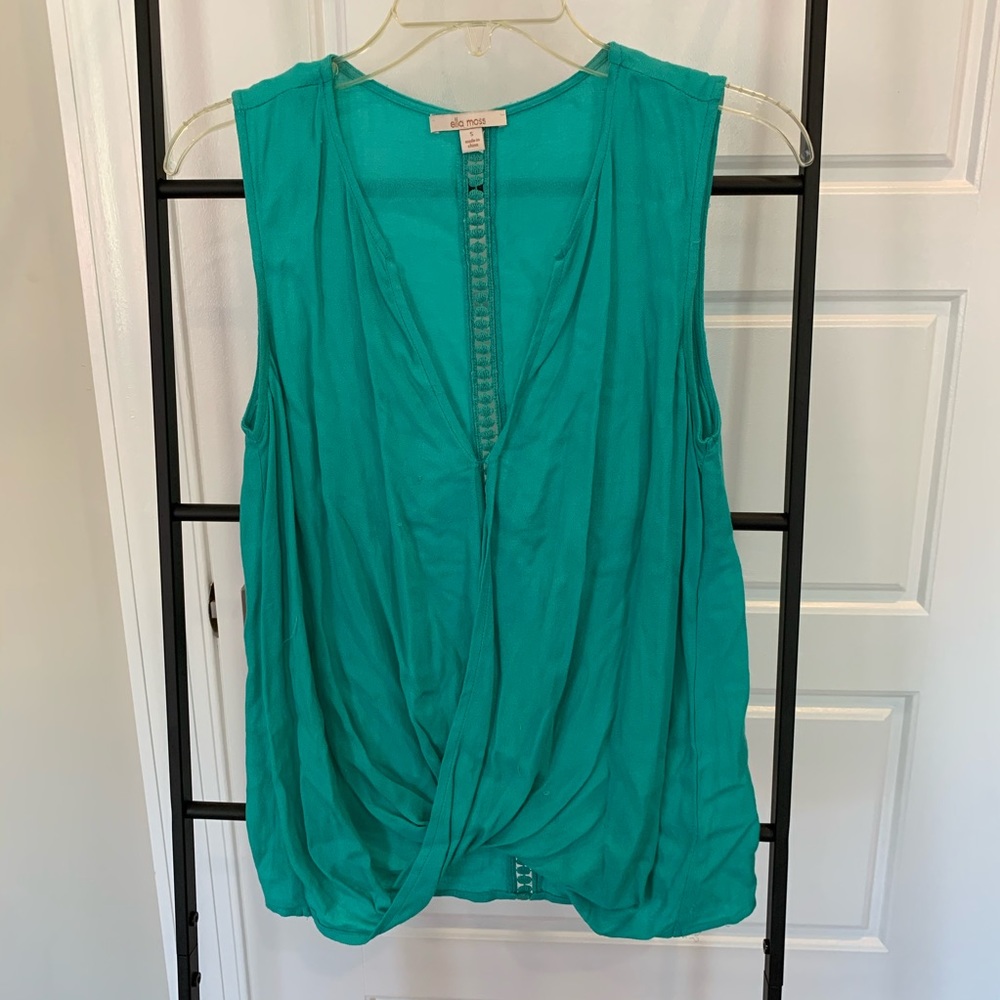 Ella moss drape top